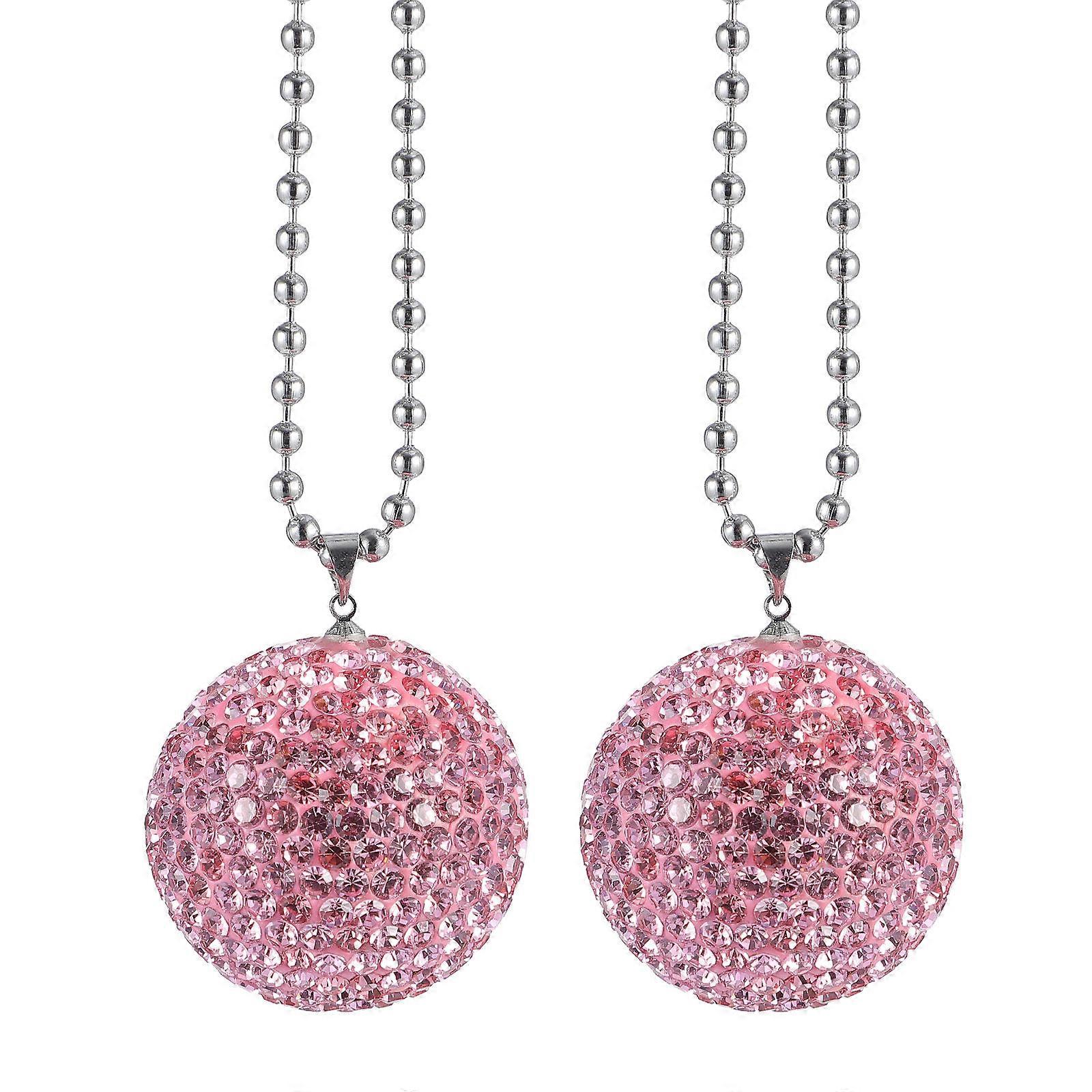 Ceiling Light Pull Chain with Crystal Ball Pendant for 6Pcs Fan