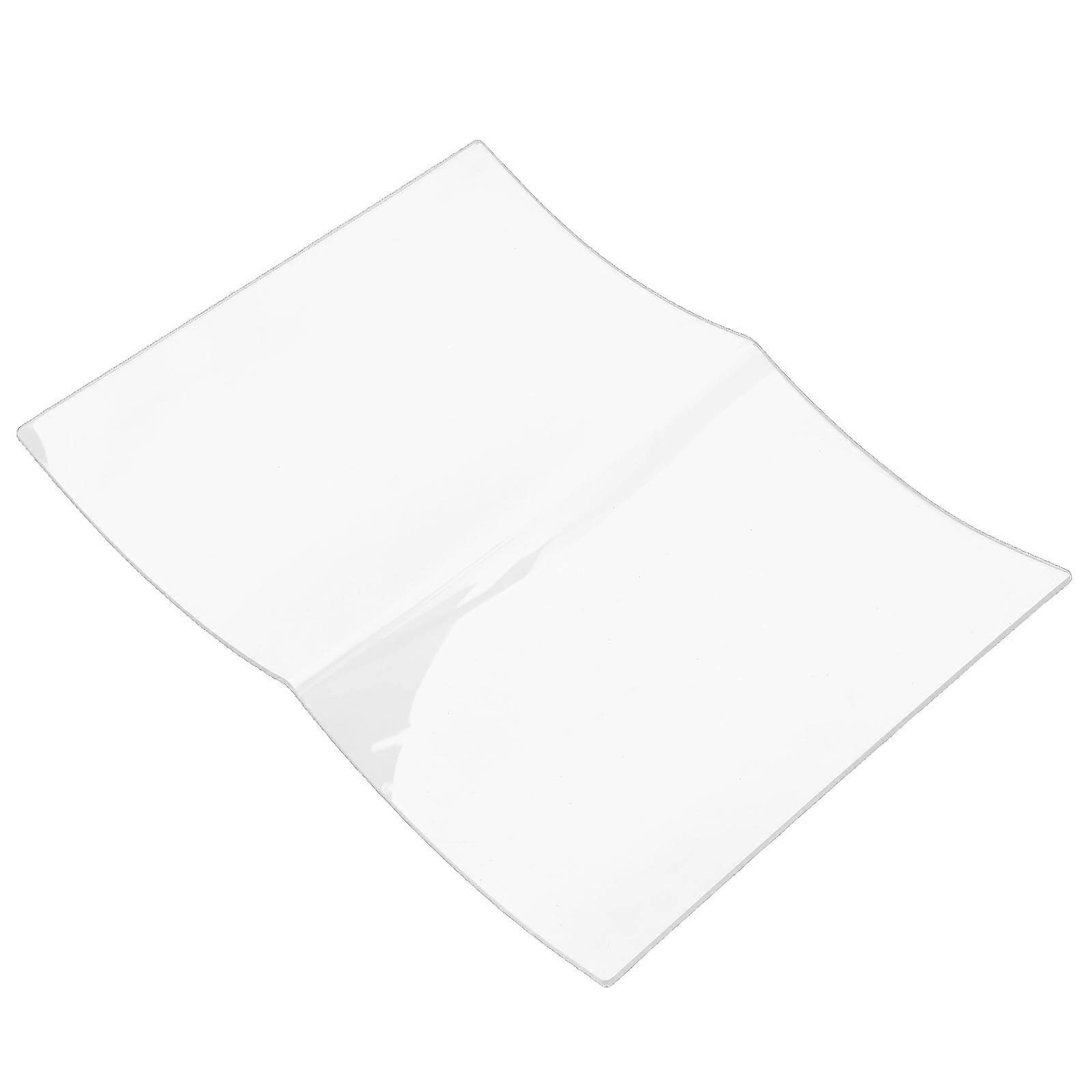 Transparent Acrylic Book Stand for Reading 3Pcs Clear Open Design Holder