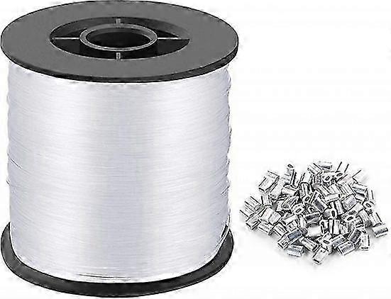 0.8mm Nylon Thread Transparent Tear-Resistant 200m Clear Nylon Cord