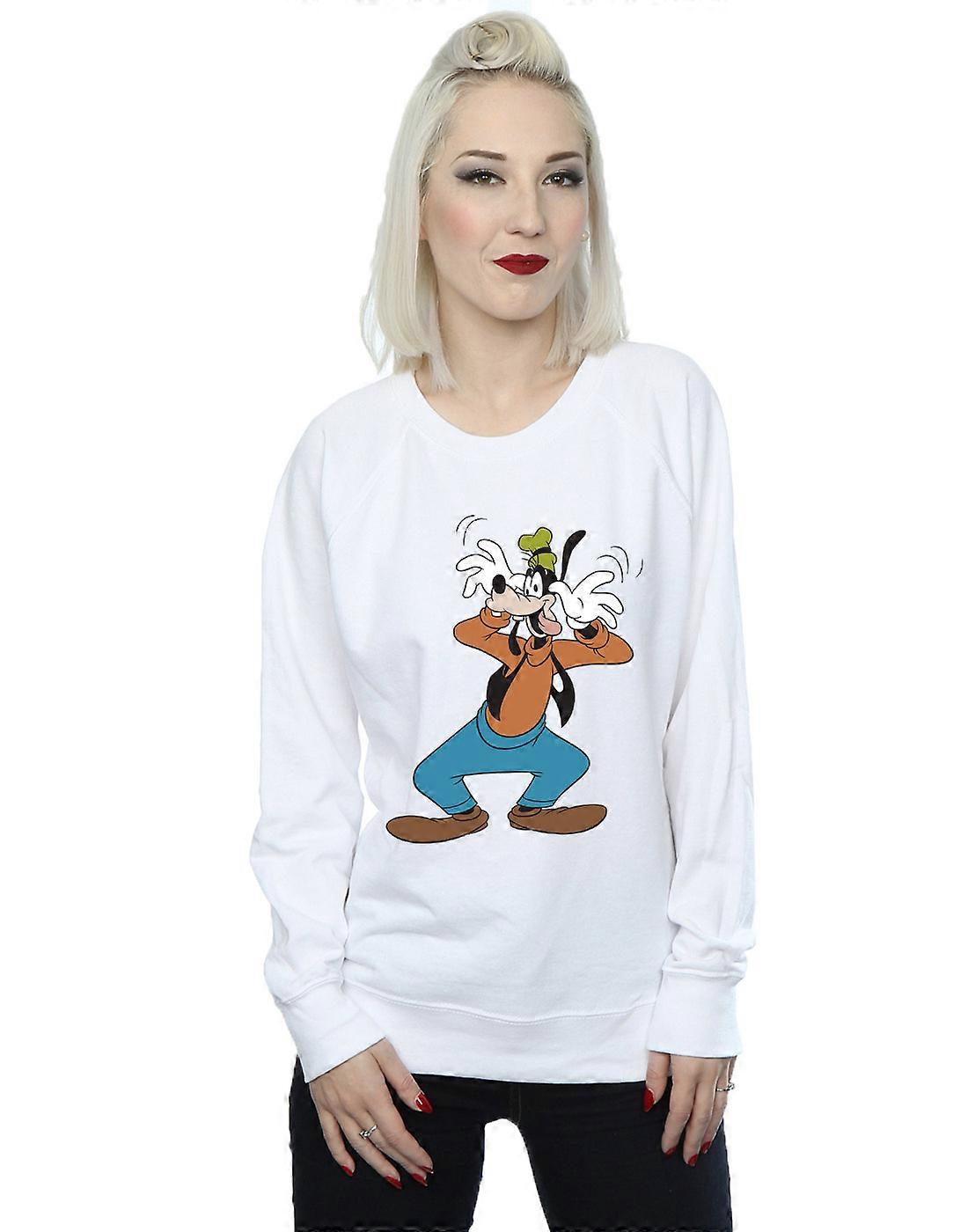 Disney Women's Goofy Crazy Sweatshirt