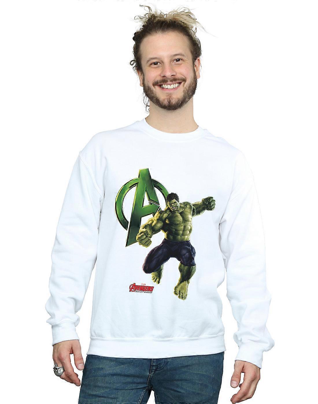 Marvel Men's Hulk Pose Sweatshirt