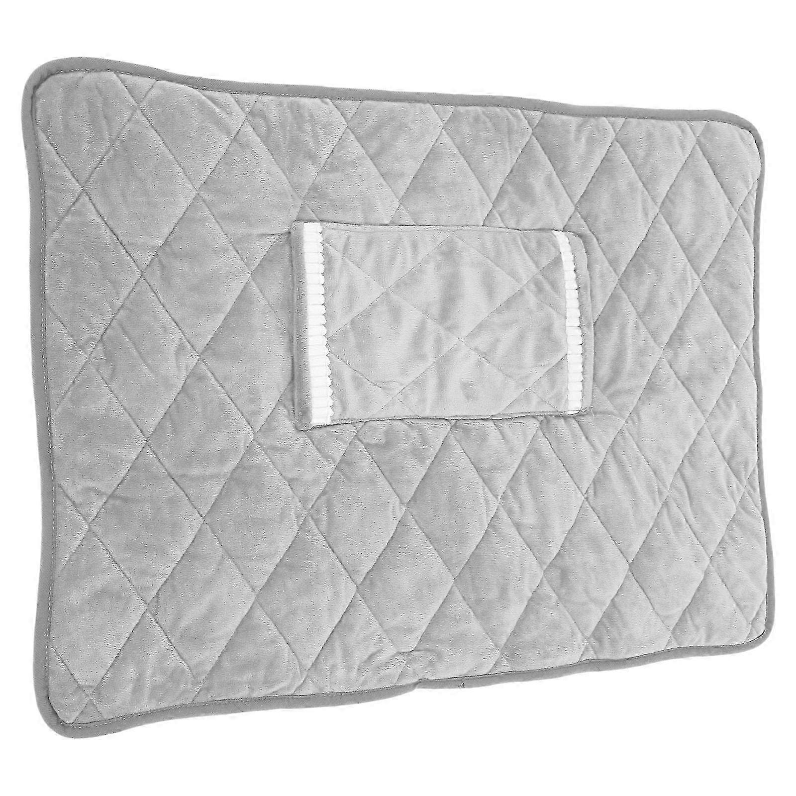 Electric Heated Blanket with USB Powered Function for Bed Silver Crystal Velvet