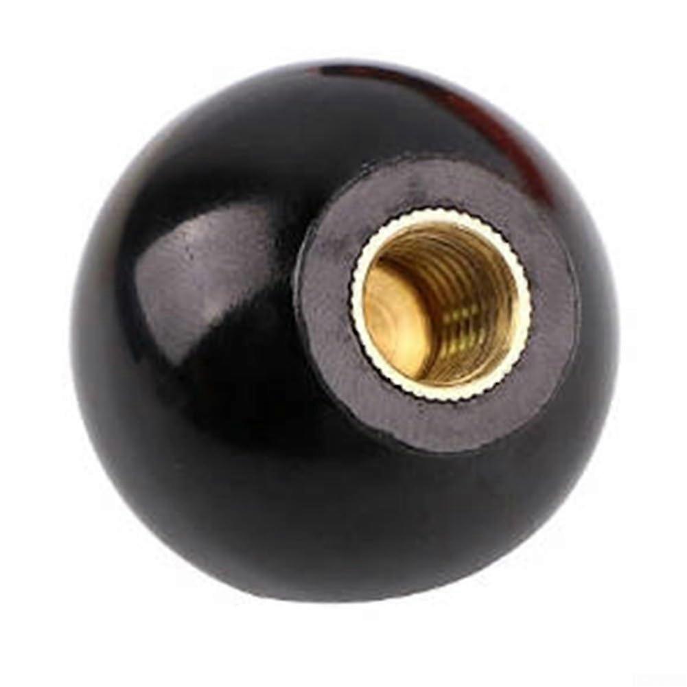 M10 Red Machine Tool Handle Ball Nut for Lathe, Glass Production, Smooth Precision Operation