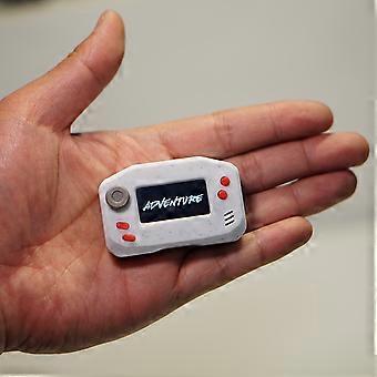 Mini dispositivo di gioco portatile compatibile con Arduboy, ideale per l'intrattenimento educativo, dotato di display da 1,3 pollici, ricaricabile, bianco