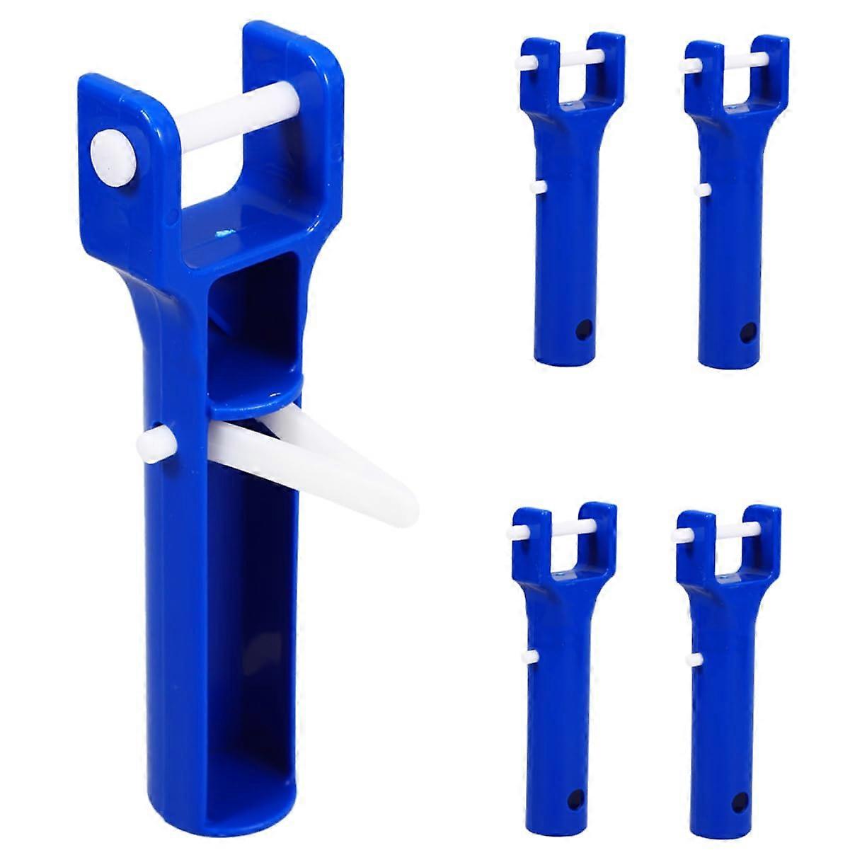 5pcs Pool Vacuum Handle Connector with Easy Snap Installation for Swimming Pool Head Adapter