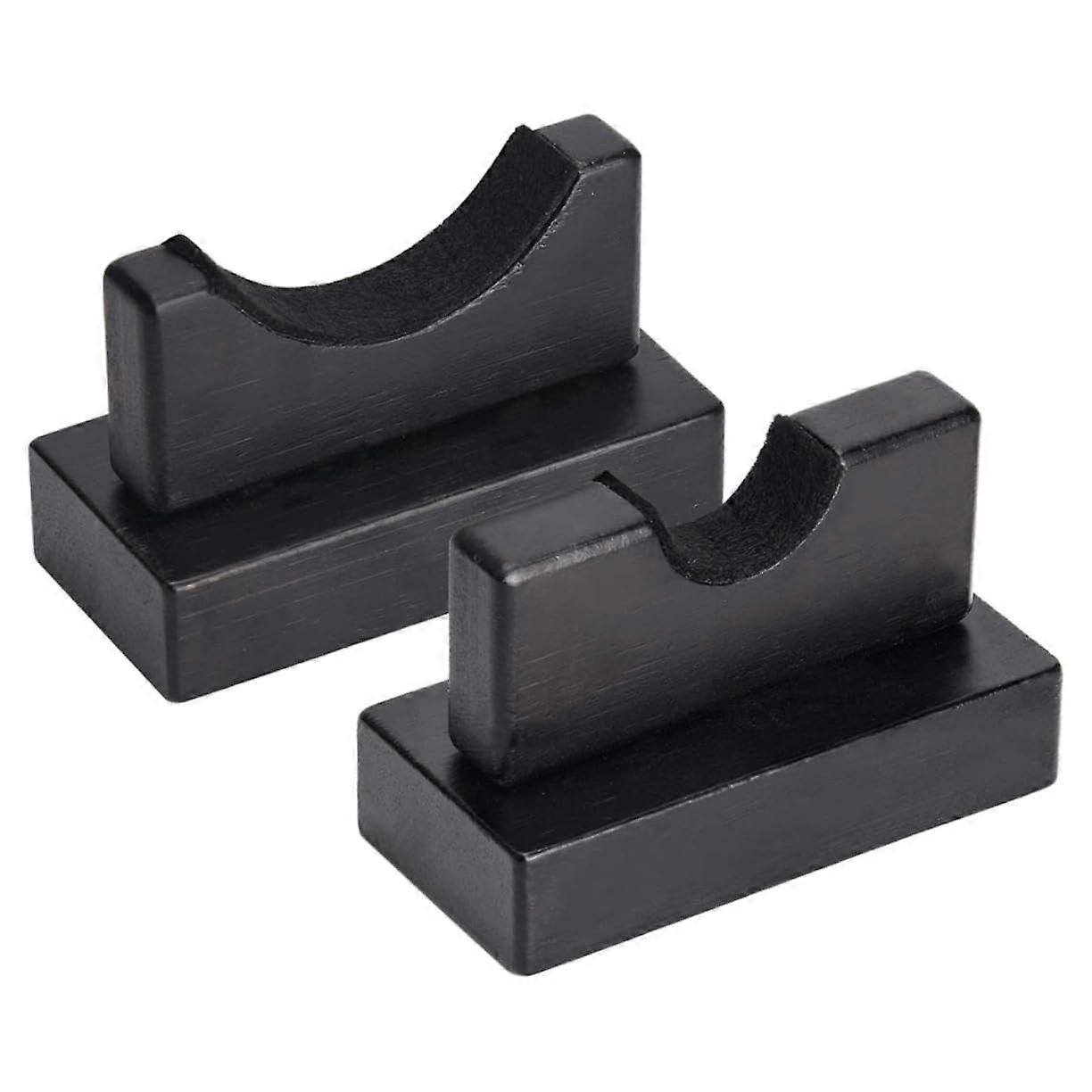 2pcs Wall Mounted Baseball Bat Holder with Stable Display Base for Softball and Baseball Organizer