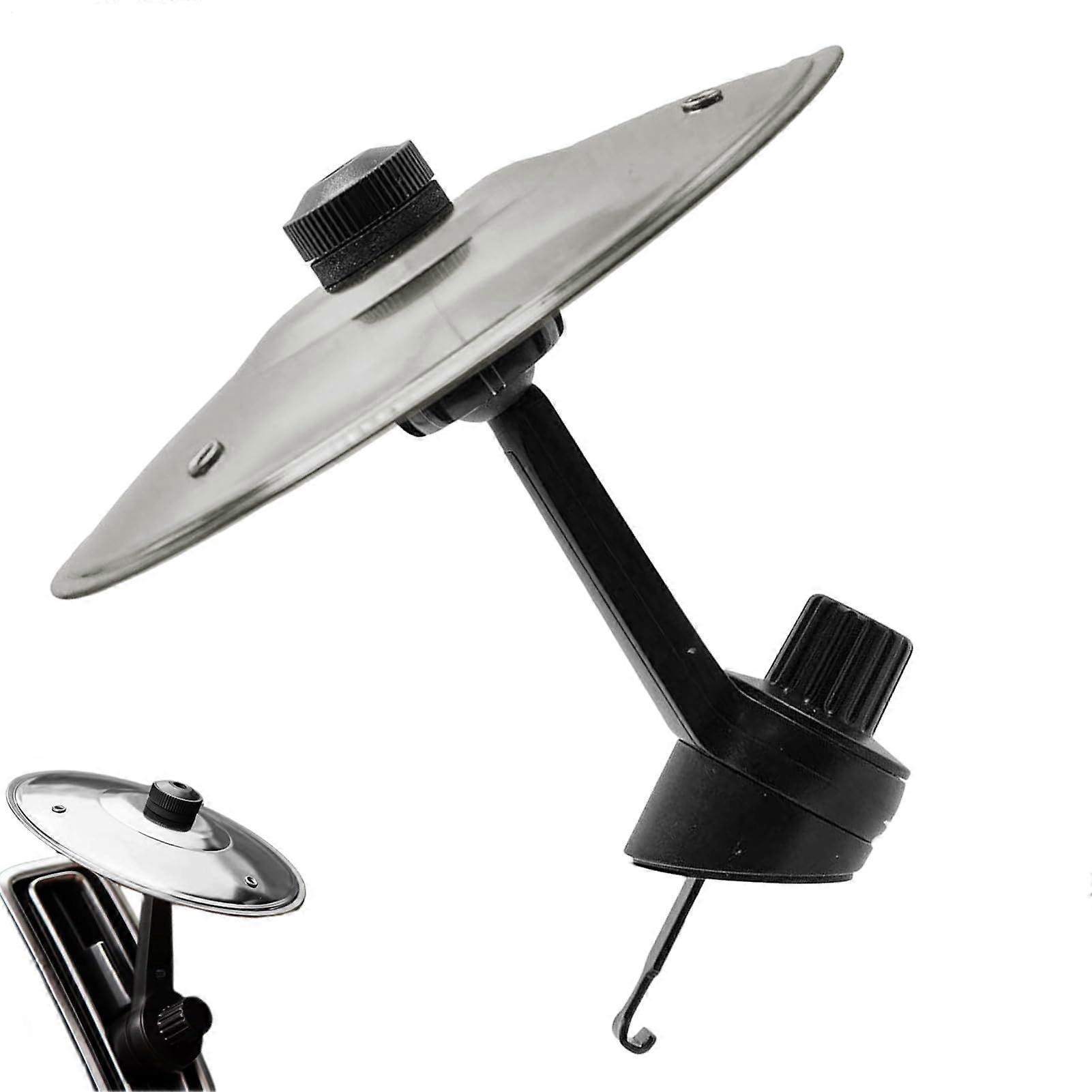 Silver Car Air Vent Percussion Accessory with Interactive Sound and VibrationResistant Grip