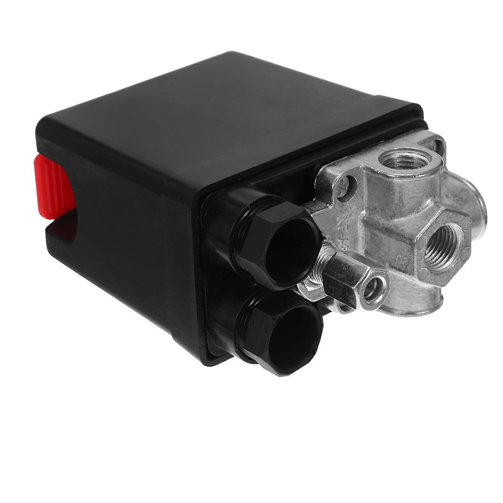 Compressor Pressure Controller Air Compressor Pressure Switch Space-Saving Vertical Design For Production Lines 1Pack
