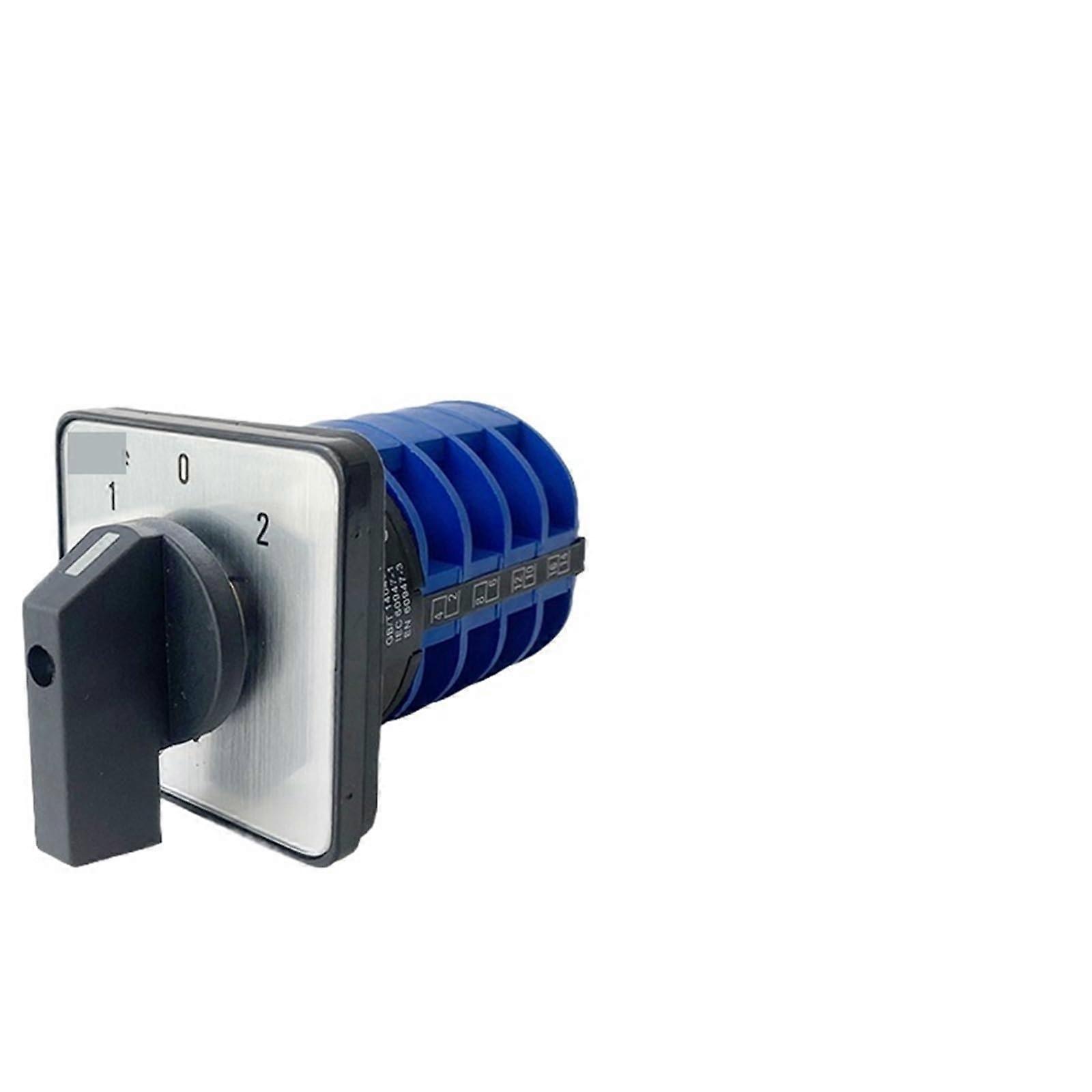 32A 4 Pole Rotary Cam Switch 690V Main Power Selector with Clear 01 Position Marking