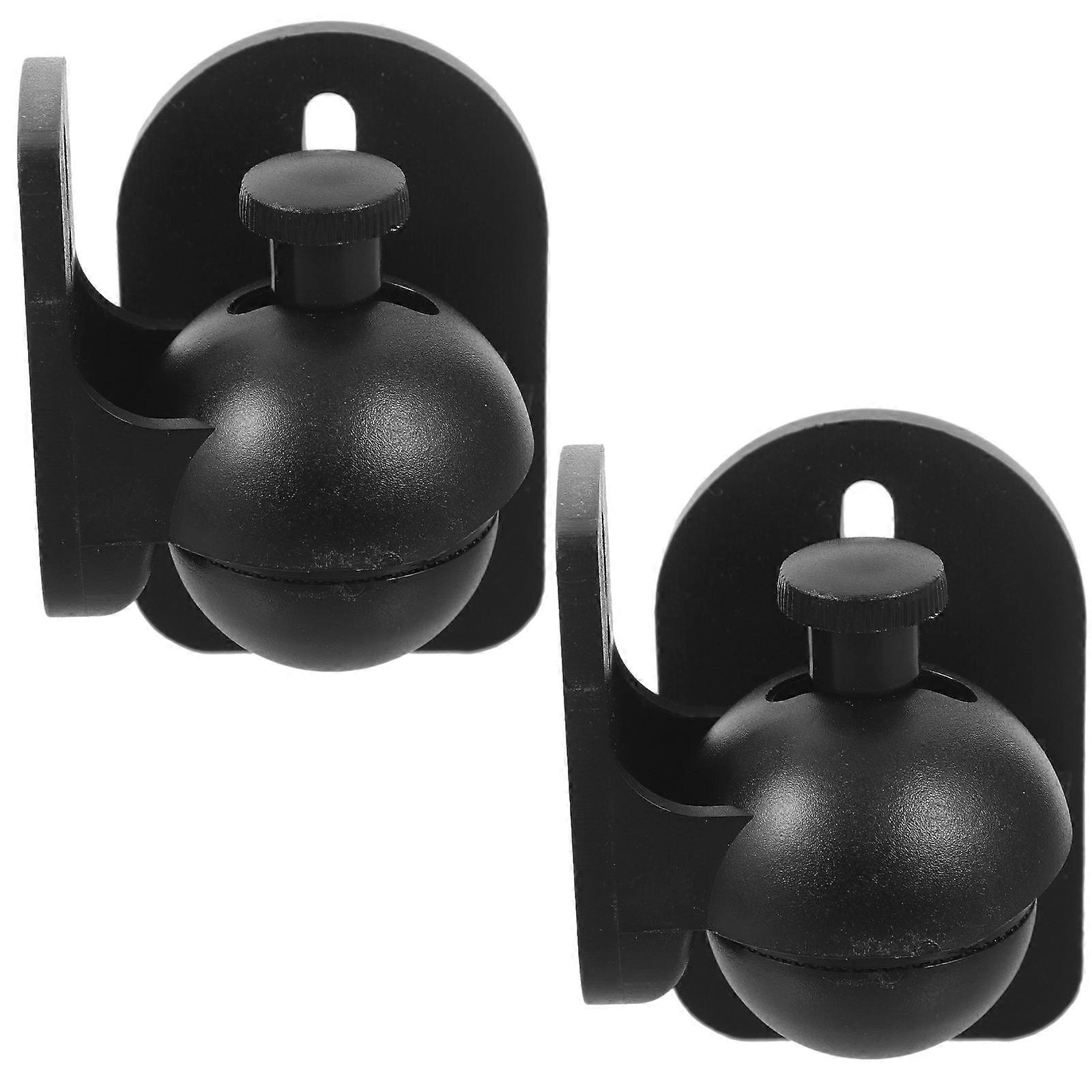 Speaker Wall Bracket Universal Speaker Stand Wall Mount Bracket for Home 2Sets