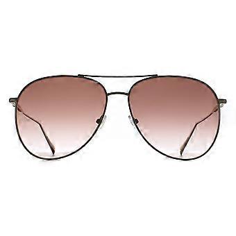Okulary przeciwsłoneczne Longchamp LO139S 718 Złoty Brąz Brązowy Gradient