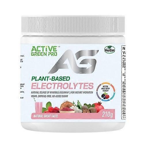 Active Green Pro Plant Based Electrolytes Mixed Berry, 210 Grams