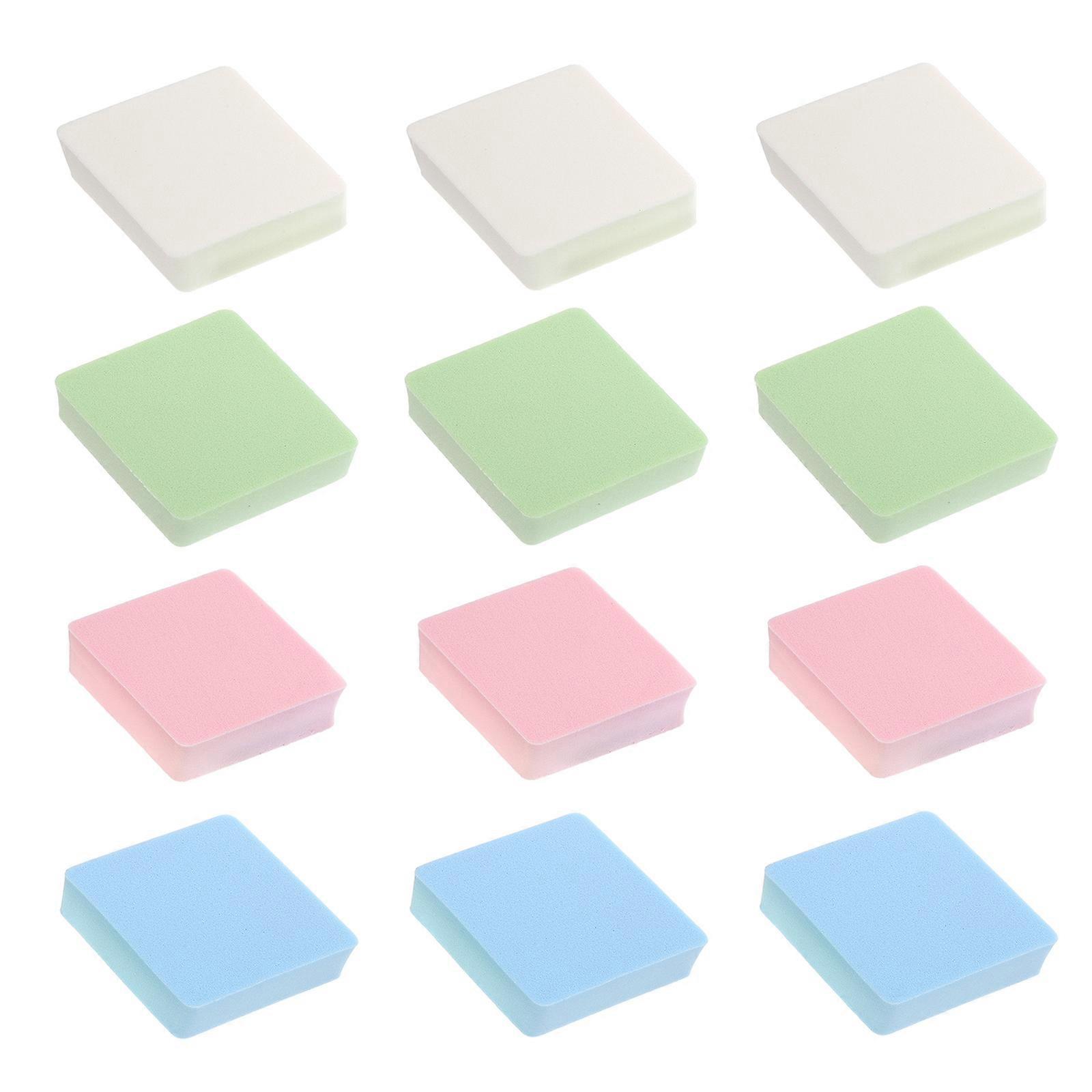 Powder Puff Multi-Function Face Puff for Daily Use 12Pcs Portable Powder Pads