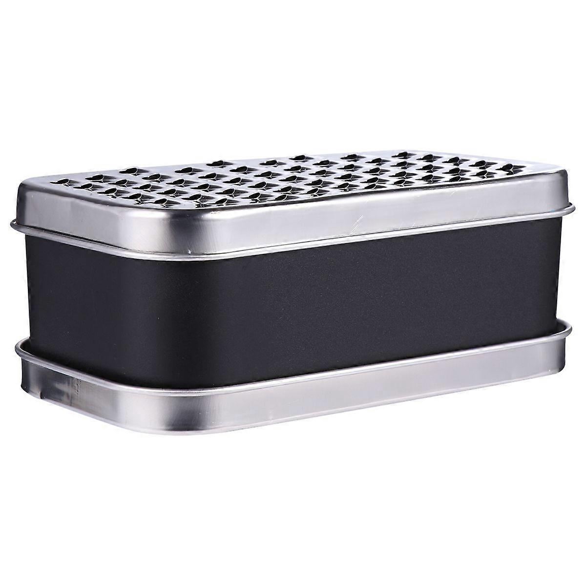 1pc Kitchen Chees Vegetable Grater Storage Container Design Auxiliary Tool