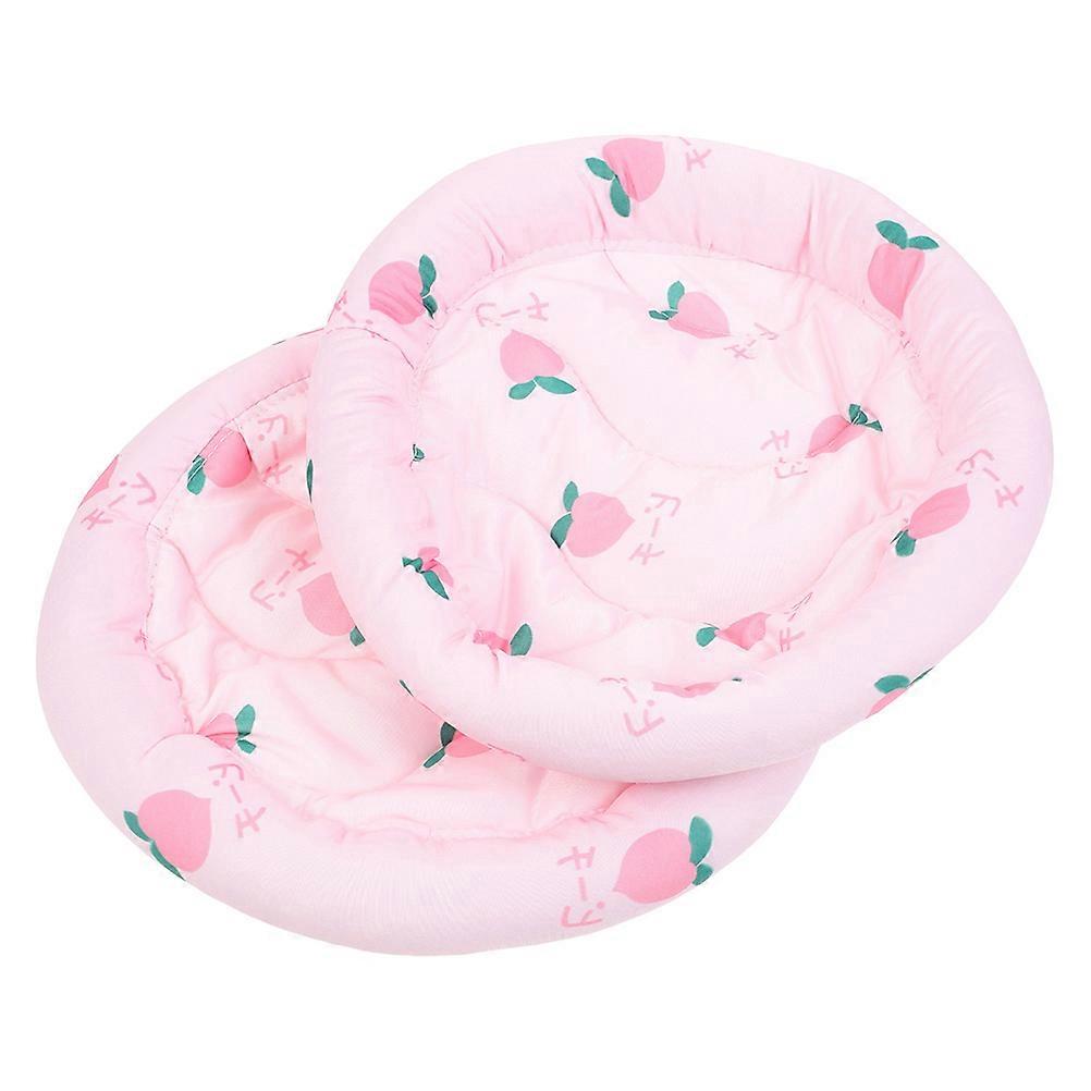Pink Hamster Cooling Mat for Small Pets 4Pcs Summer Bedding Set