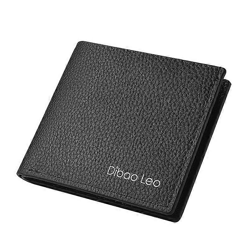Men PU Leather Short Wallet