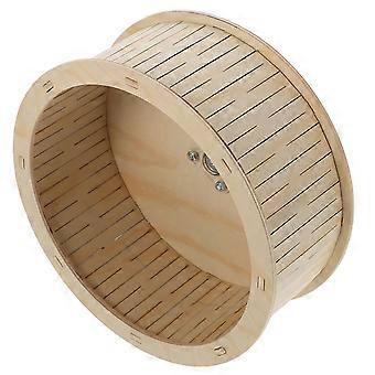 1pc Bois Muet Hamster Roue de Course Chinchilla Hamster Roue Sport Jouet