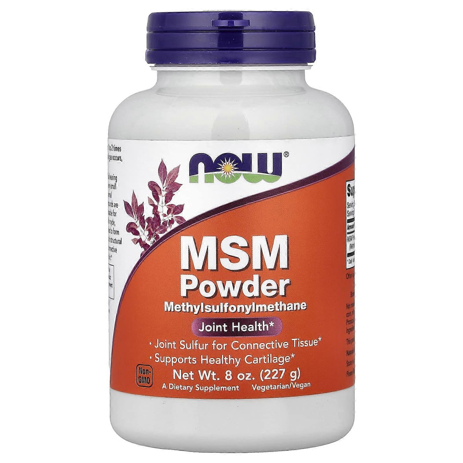 NOW Foods, MSM Powder, 8 oz (227 g), 3-Pack