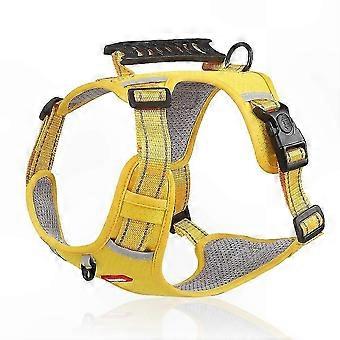 Safety Vest Harness for Pets with Reflective Straps and Control Handle - Comfortable and Breathable Fit for Puppies