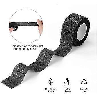 Vet Wrap Self Adhesive Bandage Wrap 6 Packs 2x 5 Yards Cohesive Bandage Non-Woven Self Adherent Tape Rolls for Dogs Cats Horses Pet Athletic Elastic S