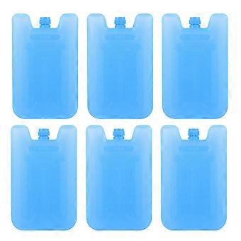6Pcs Ice Packs For Coolers Freezer Packs Ice Block Cooler Ice Packs Reusable Ice Packs