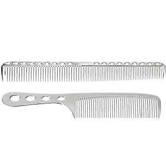 2 stk Rustfritt stål Hårkammer Fasjonable Styling Comb Barbers Kamsett for menn kvinner