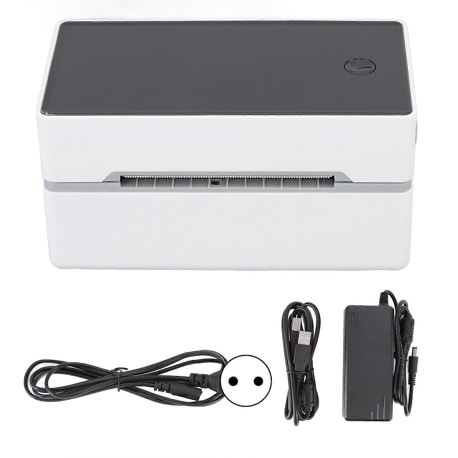 Thermal Printer Wireless 203 DPI USB Interface Plastic Electronics Label Printer for Home Office 100 To 240V EU Plug