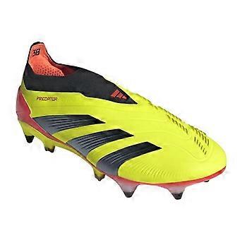 Chaussures de football Adidas Predator Elite unisexe pour adultes, pour terrain souple.