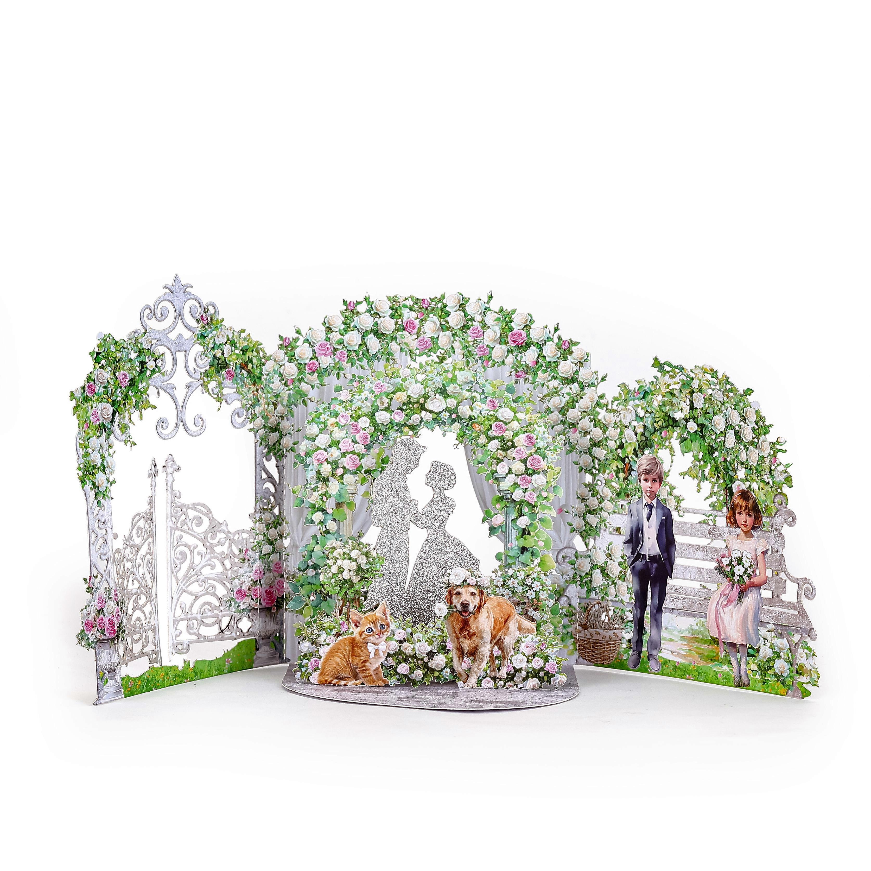 Wedding Bouquet Greeting Card