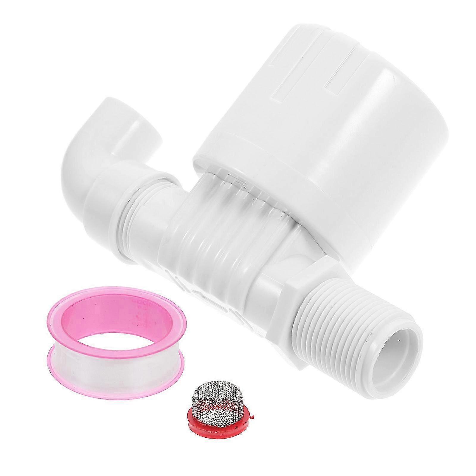 Water Float Valve | Plastic Automatic Water Level Control for Aquariums, Pools, Tanks