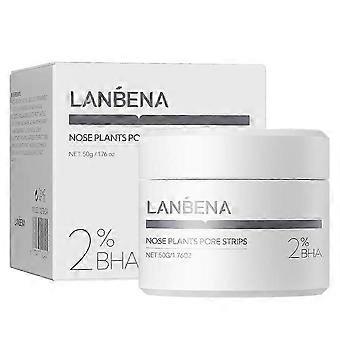 LANBENA Blackhead Remover Nose Pore Strips for Face, 2.0 Upgraded Deep Cleansing Peel off Mask Nose Strips Skincare for All Skin (1.06 Oz/30g) - 60pcs