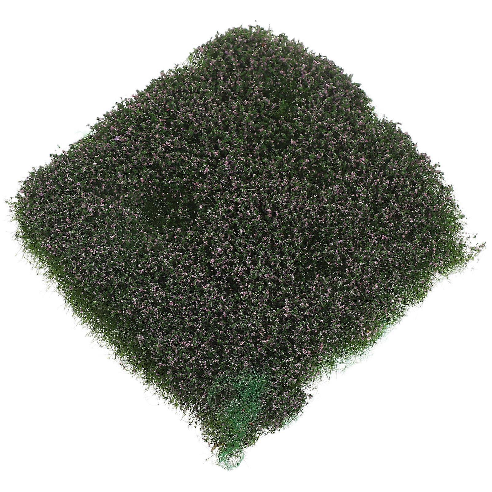 Lavender Artificial Static Grass Model for Model Making Scenic Railway Decor