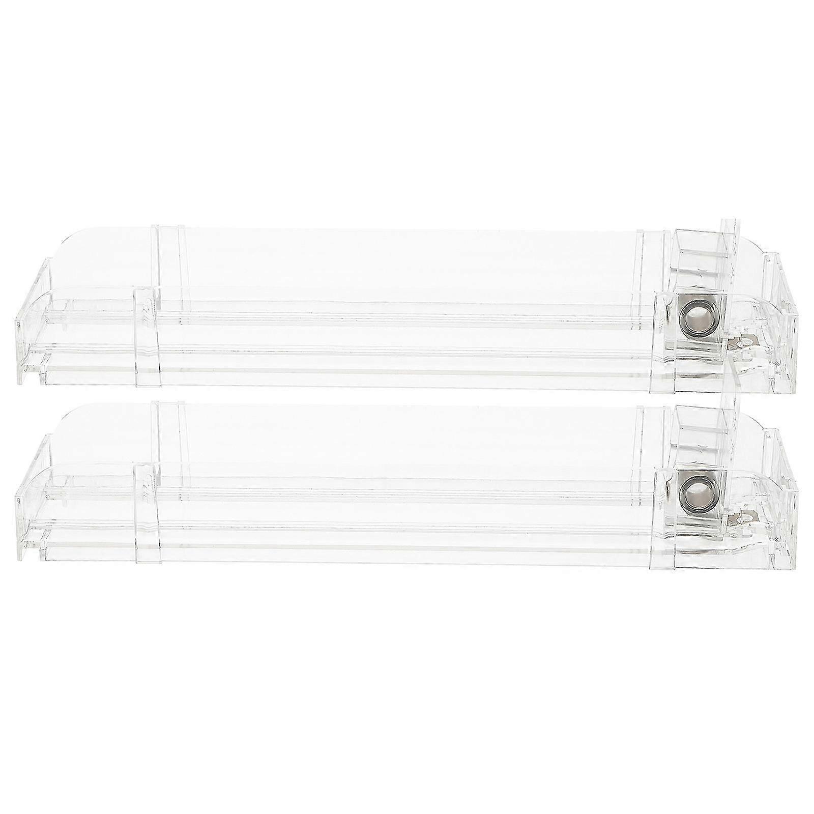 4pcs Auto-push Cigarette Holder Cigarette Display Rack Practical Cigarette Pusher