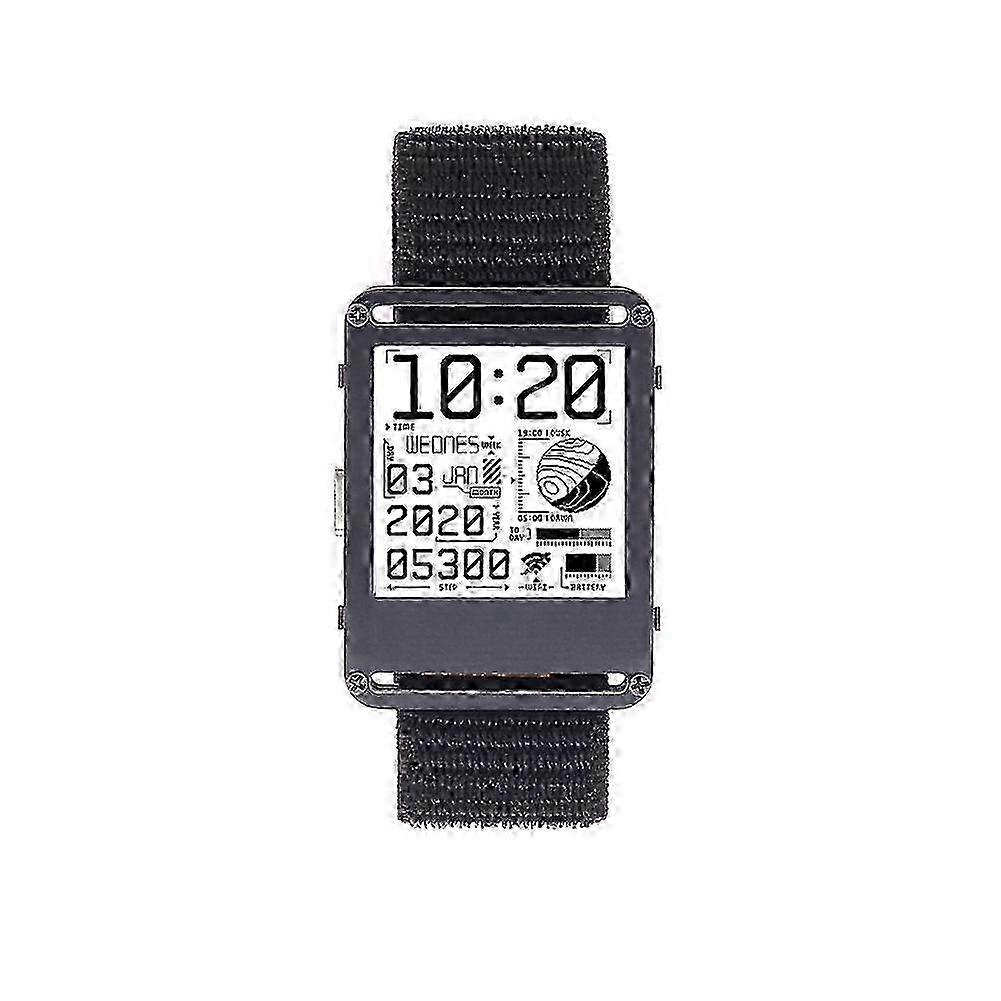 ESP32 Smart Watch with E-Paper Display, Bluetooth Programmable, Based on ESP32-C Port