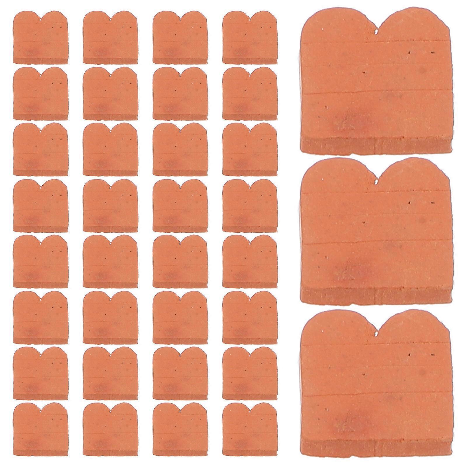 100pcs Realistic Mini Bricks Models Mini Blocks Dollhouse Mini Bricks Accessories Mini Bricks