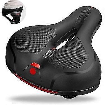 2026 Upgrade Your Ride, Ergonomically Designed Wide Bicycle Seat With Dual Shock Absorbing Balls And Slow Rebound Memory Foam, Breathable A