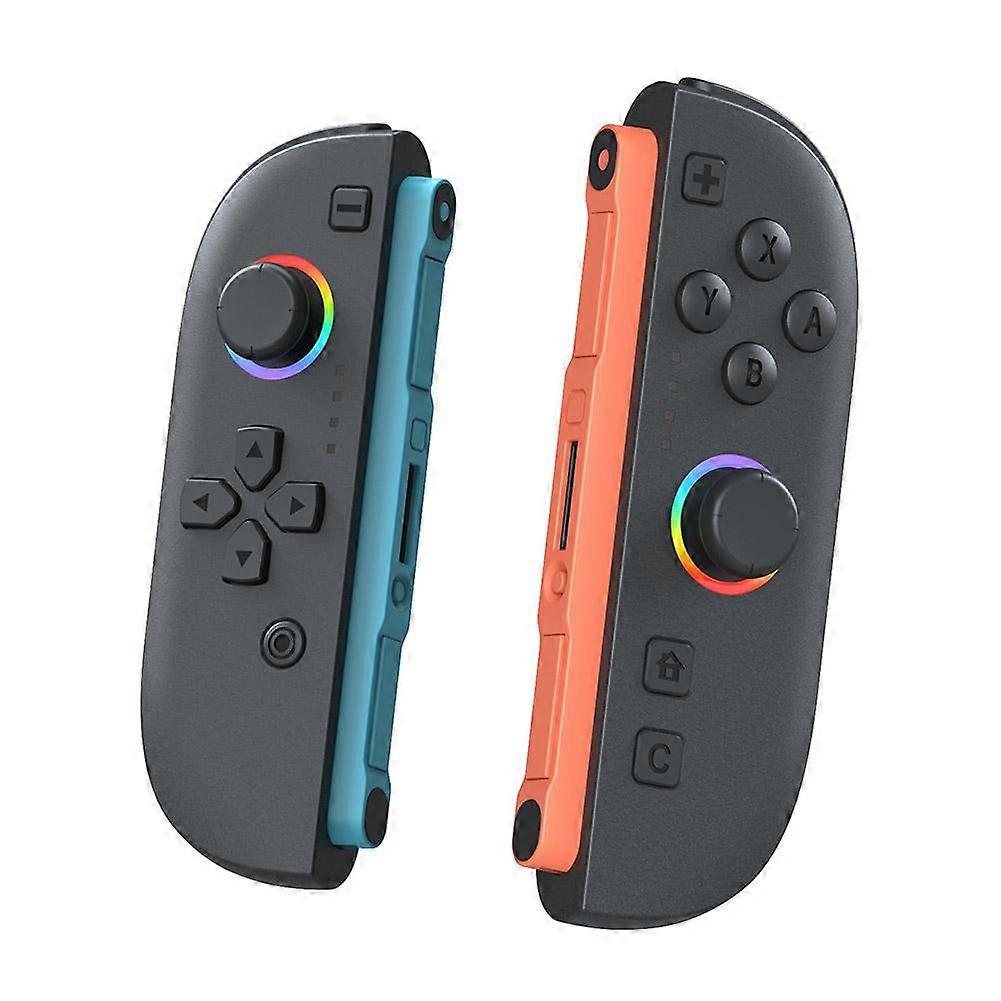 Wireless Controllers for Switch 2/OLED - RGB Lighting Magnetic Charging Ergonomic
