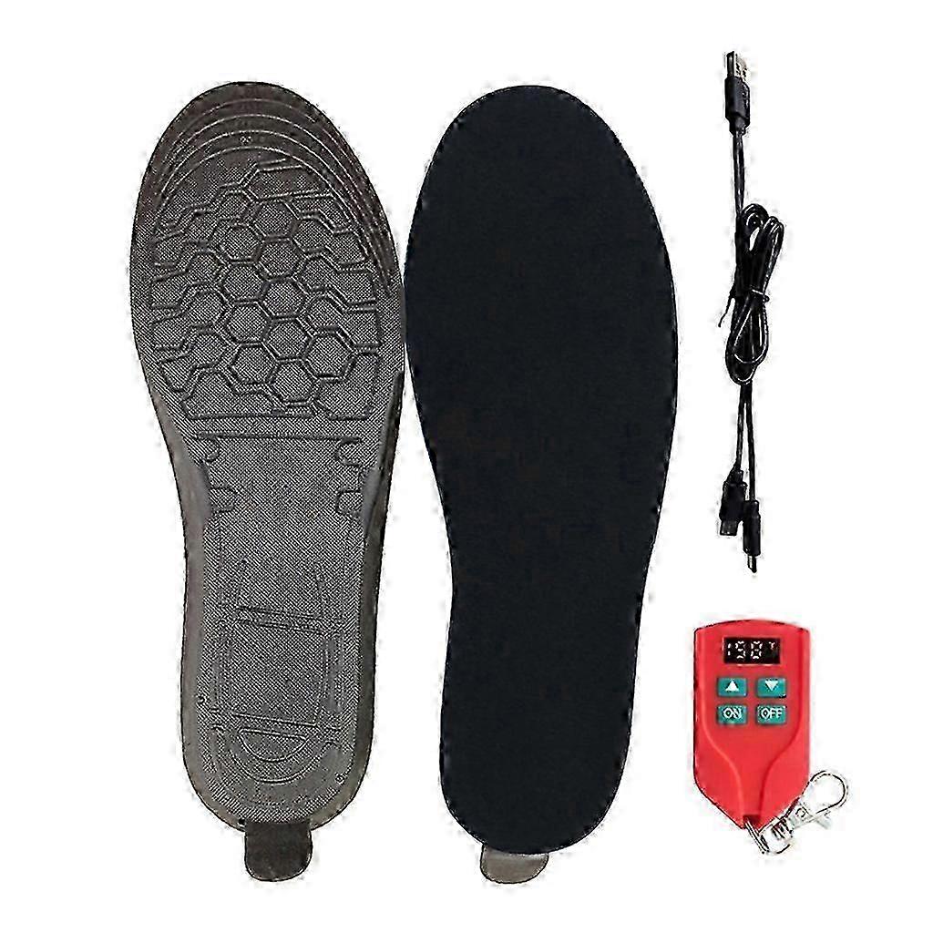 Heated Insoles, Heating Insoles with Adjustable Temperature, Washable Cuttable