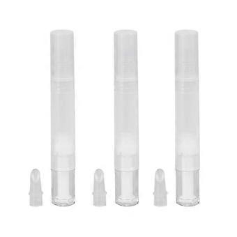 Transparent Double Eyelid Pen for Makeup Use with Rotating Design 3Pcs