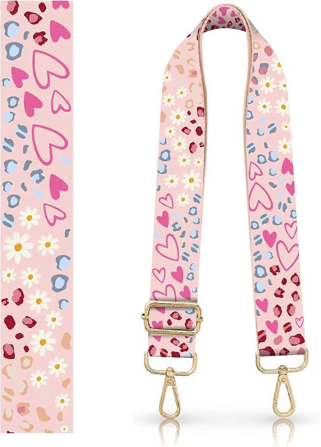 2 Pcs Purse Strap Replacement Crossbody Wide Shoulder Strap Adjustable 1.49 "