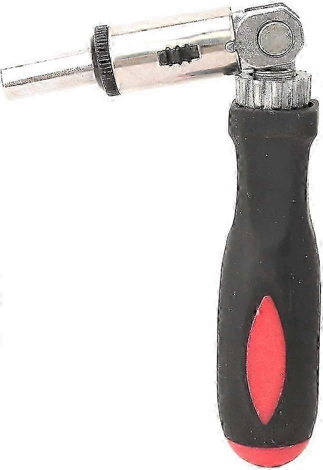 Multi-Function Ratchet Screwdriver, 180 Adjustable Steel Mechanism, compatible with Various Screw Types