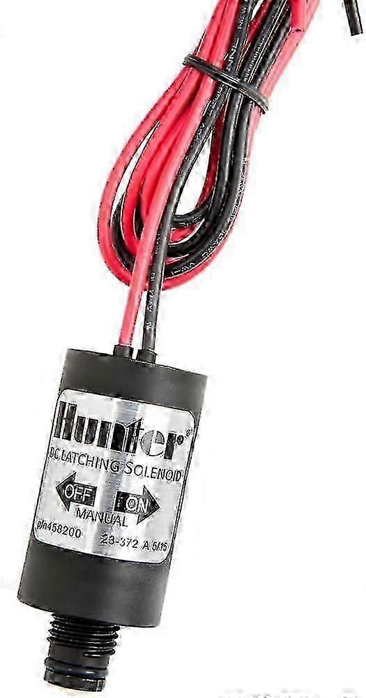 DC-Latching Solenoid for All Battery-Powered Controllers Using Hunter Irrigation