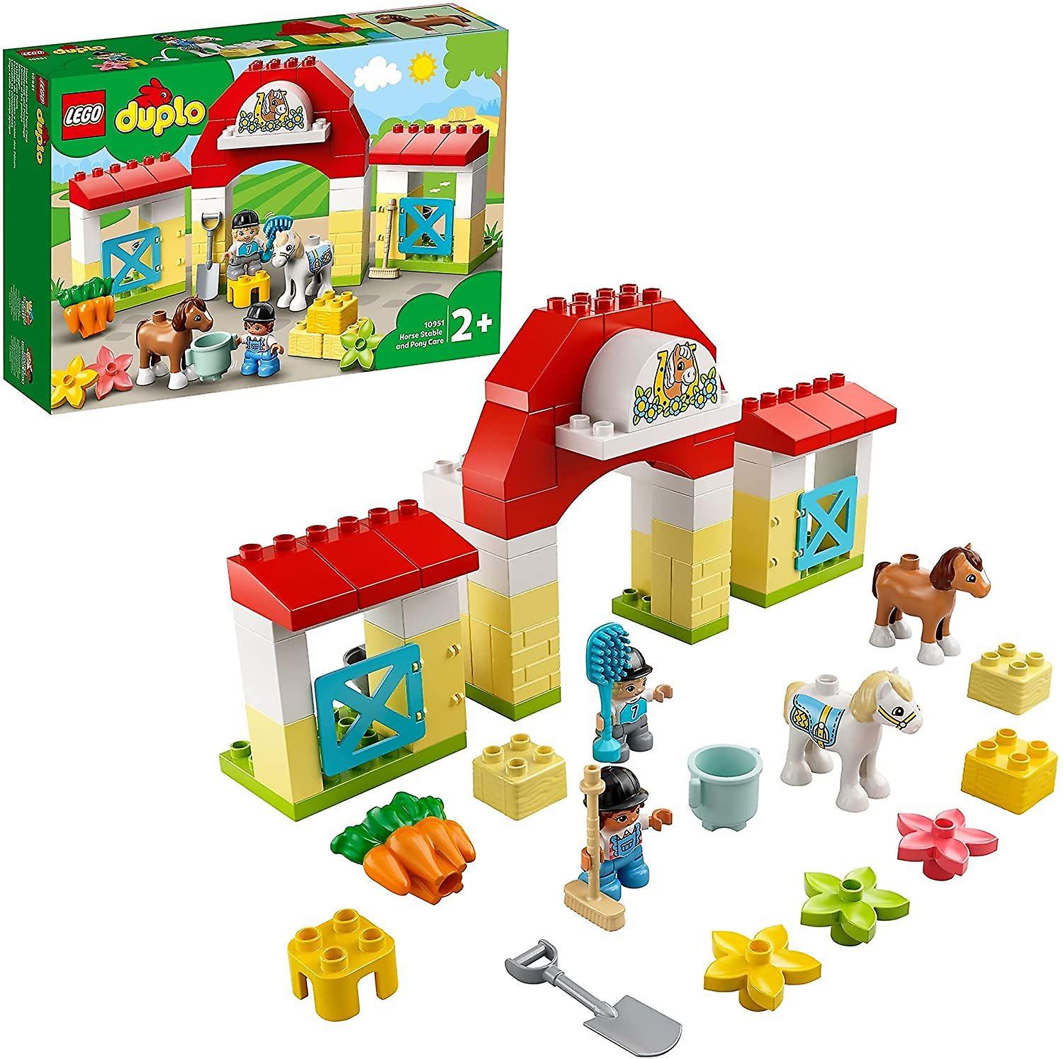 LEGO DUPLO Town Horse Stable and Pony Care Set 10951
