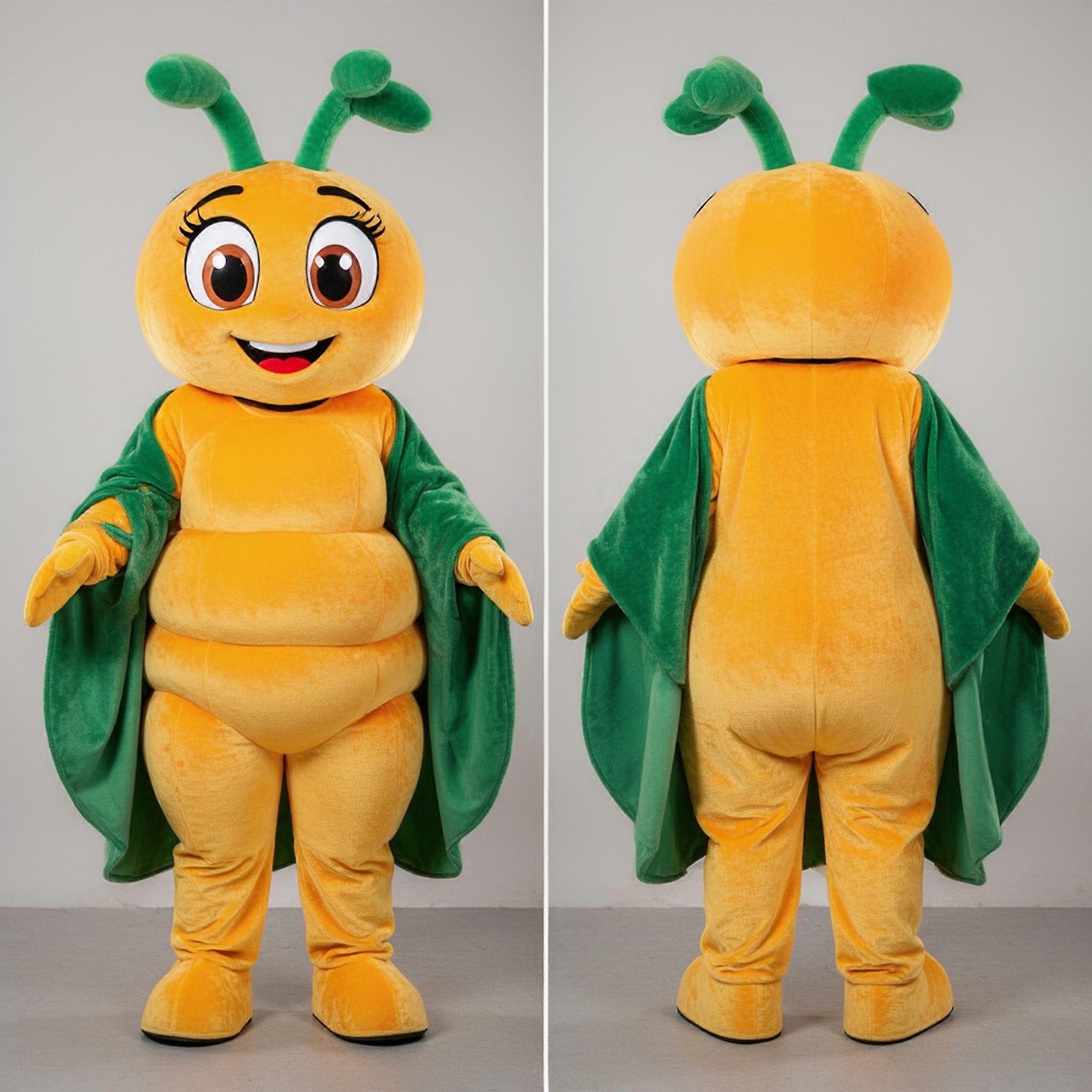 MASTICOT Golden Yellow Padded Beet Mascot