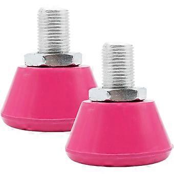 Rubber Roller Skate Brake Tools Toe Stops Adjustable Set of 1Pair for Skating