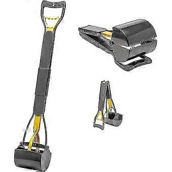Extra-Long Foldable Pooper Scooper With Non-Stick Surface