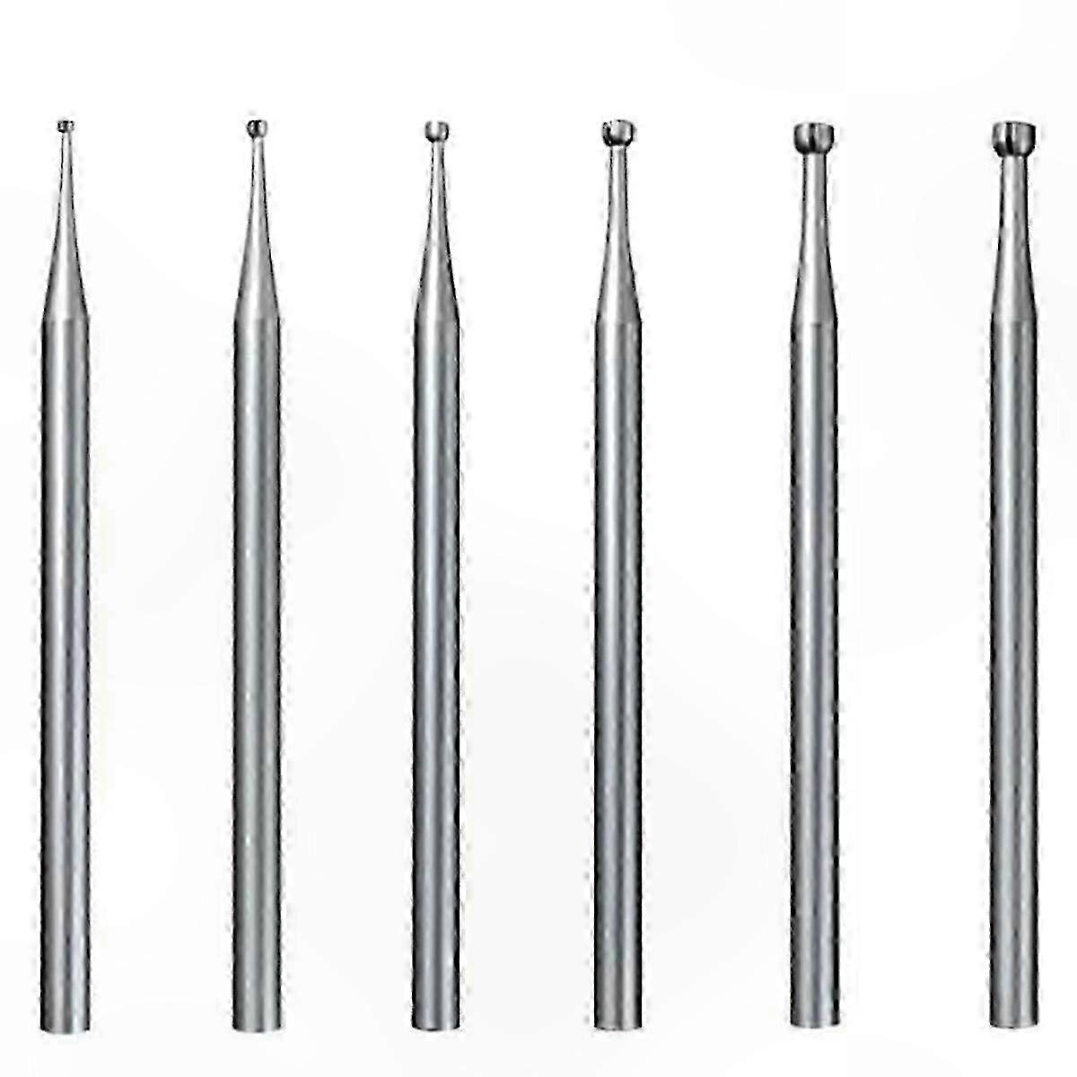 6-Size Steel Cup Burs for Wire Rounding