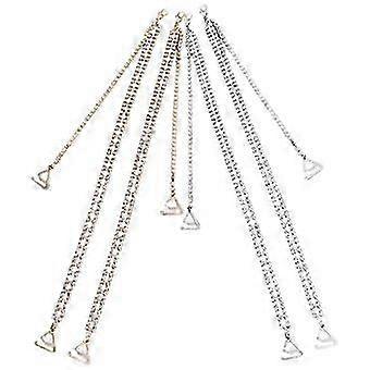 Decorative Bra Straps Rhinestone Replacement 2Pairs for Women Bra Accessories