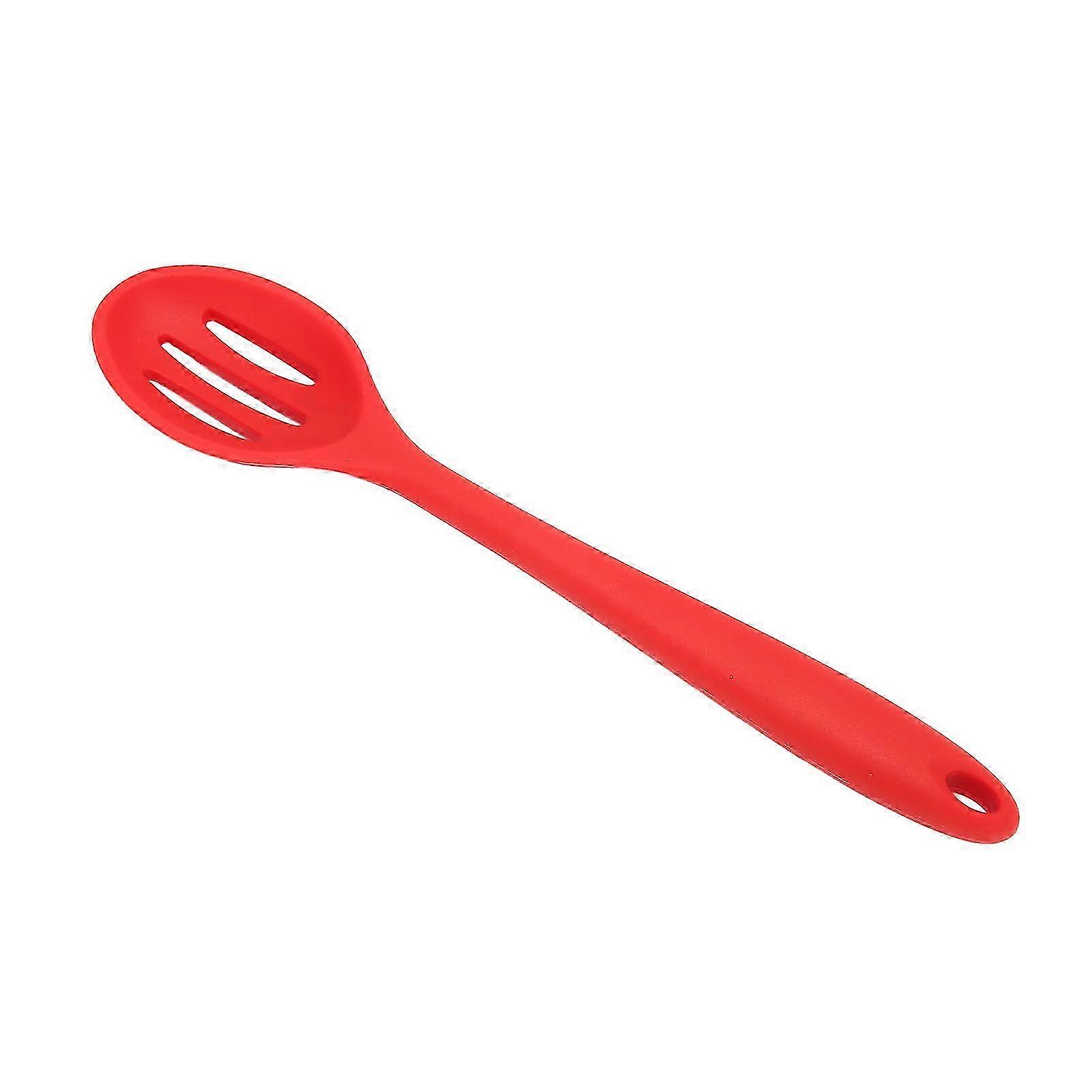 Easy Clean Silicone Spoon Set Hanging Design