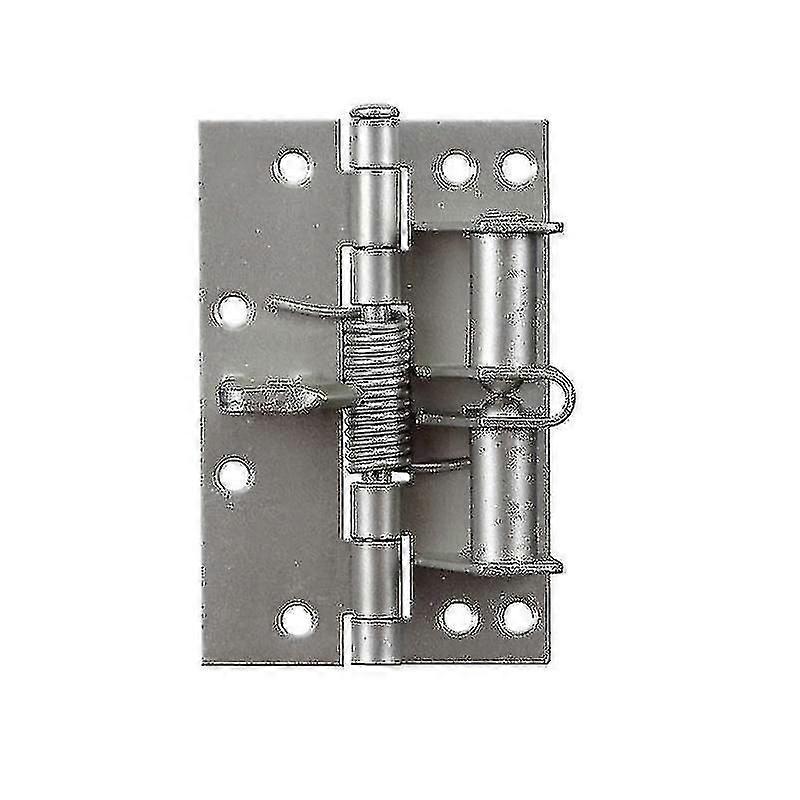 Automatic Closing Hinge Spring Hinge High Elastic Door Sand Door Spring Positioning, Silver